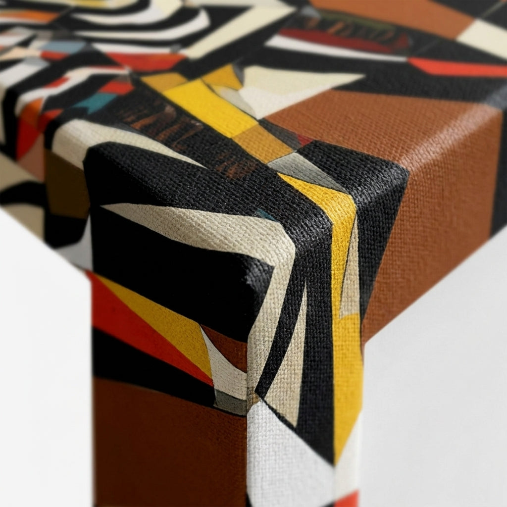 Canvas Wall Art Print — Canvas Texture Detail | Generated by Modelize