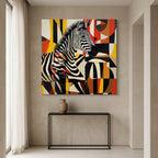 Vertical Canvas Wall Art — Modern Interior Lifestyle | Generated by Modelize