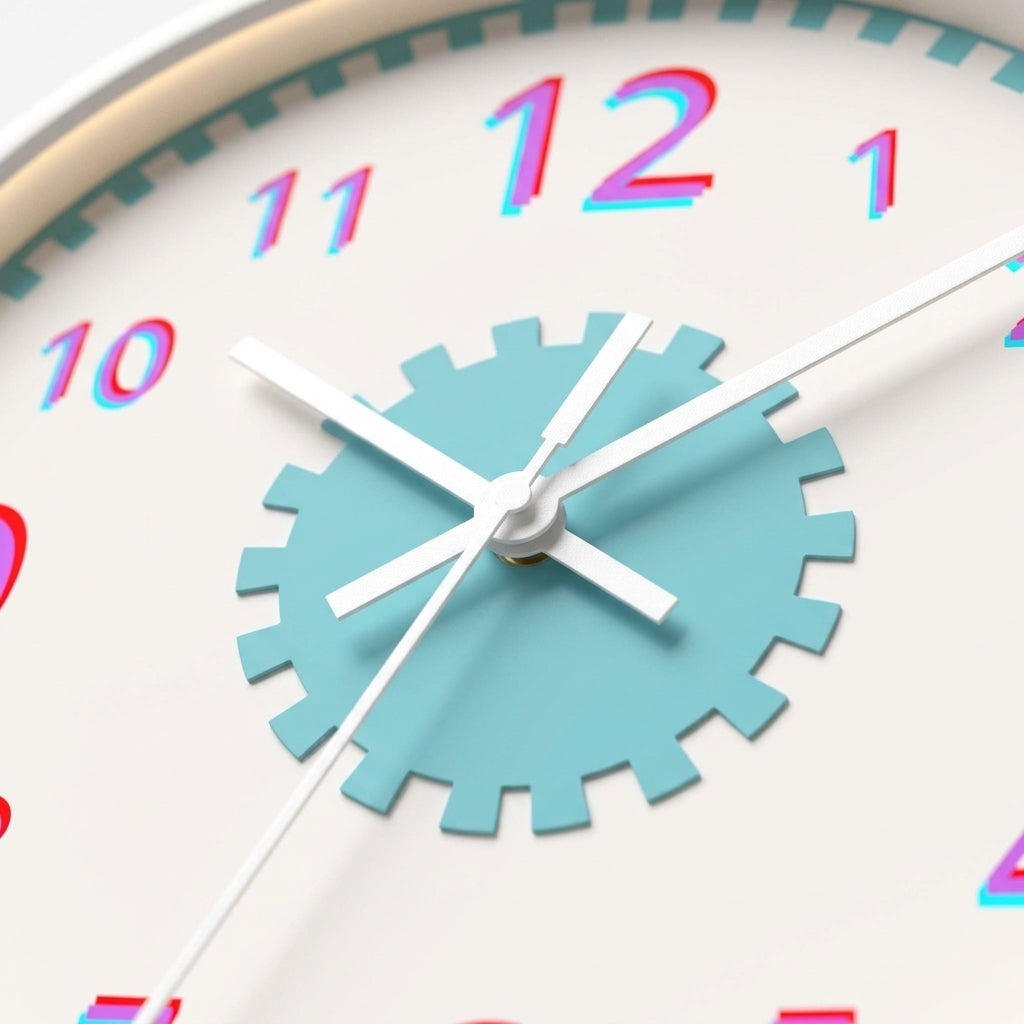 Wall Clock — Sheer Texture Detail | Generated by Modelize