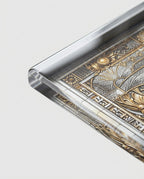 Acrylic Triptych Wall Art — Texture and Gloss Detail | Generated by Modelize