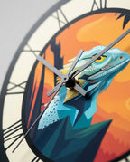 Analog wall clock — Macro Detail of Dial | Generated by Modelize
