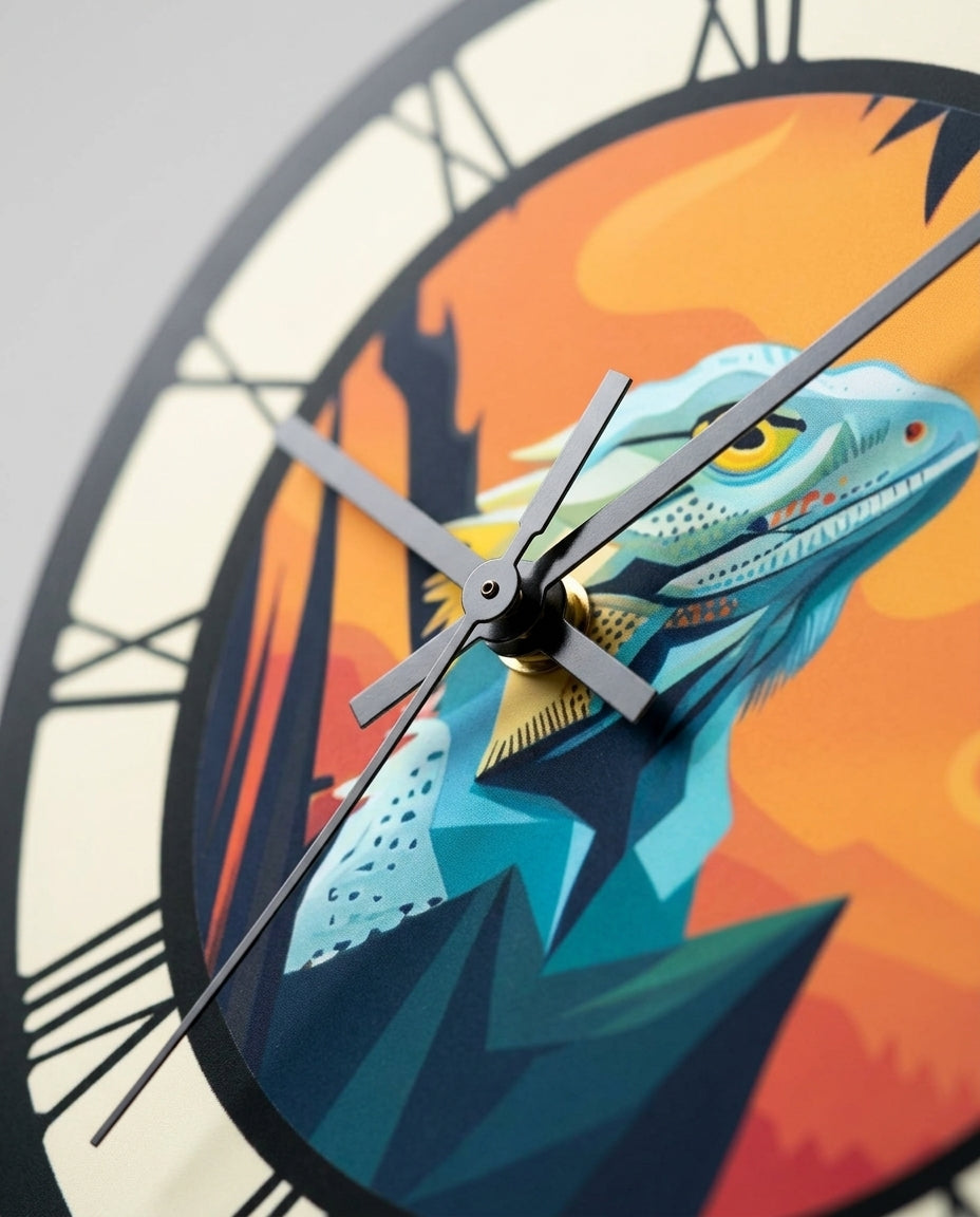 Analog wall clock — Macro Detail of Dial | Generated by Modelize