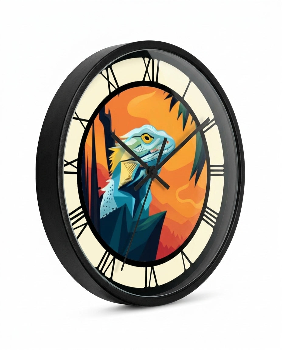 Wall Clock — Angled Studio Perspective | Generated by Modelize