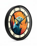 Wall Clock — Angled Studio Perspective | Generated by Modelize