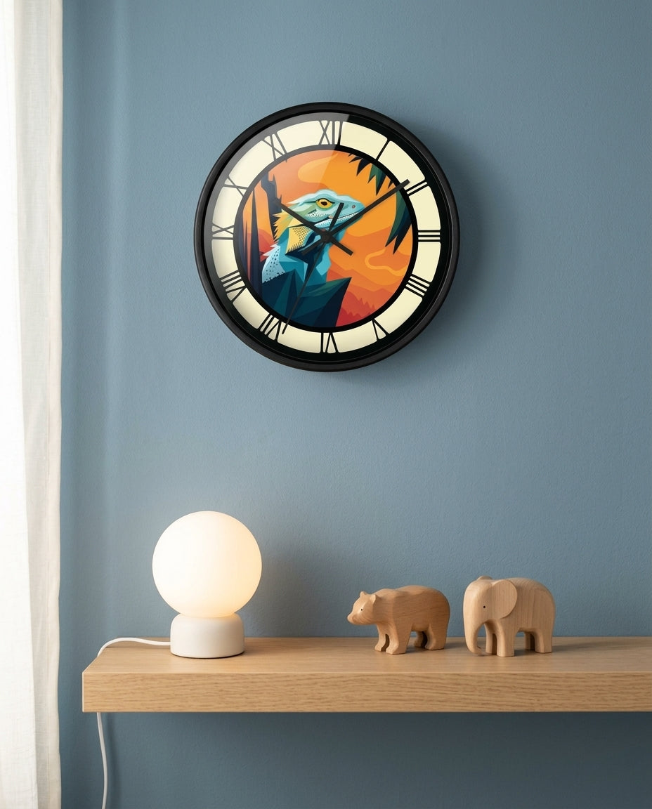 Wall Clock — Nursery Lifestyle Shot | Generated by Modelize