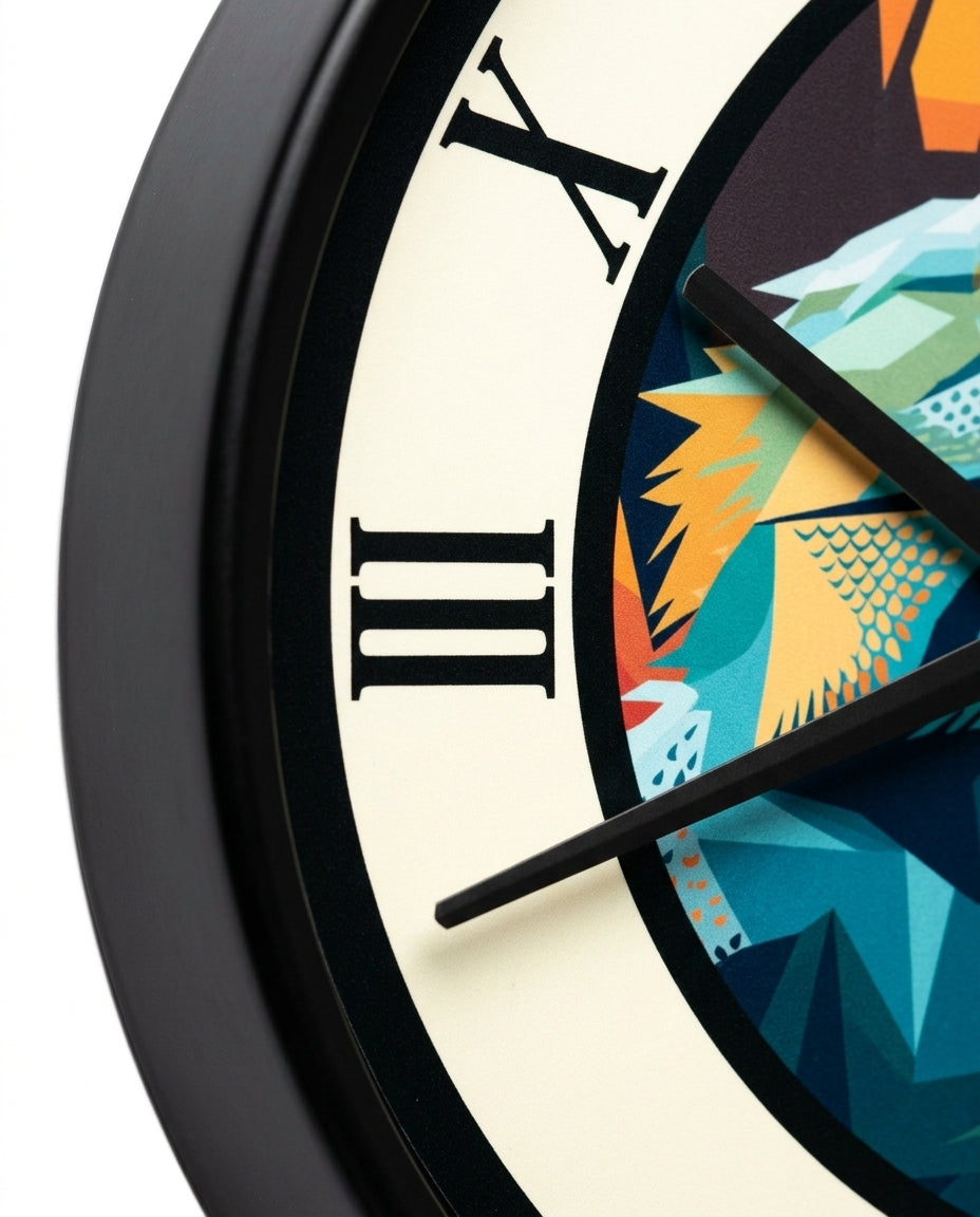 Wall clock — Product Detail Macro | Generated by Modelize
