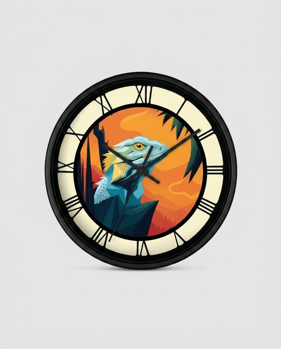 Wall Clock — Studio Packshot | Generated by Modelize