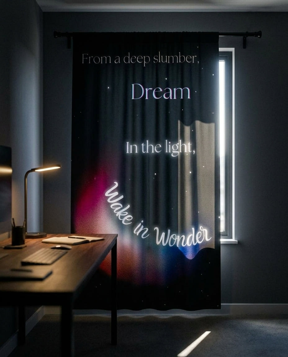 Blackout window curtain panel — Daytime Blackout Performance | Generated by Modelize