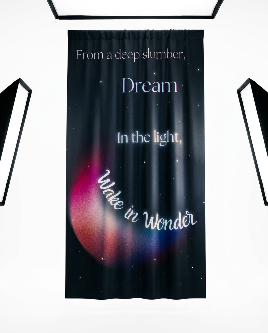 Blackout Curtain Panel — Full Panel Layout | Generated by Modelize