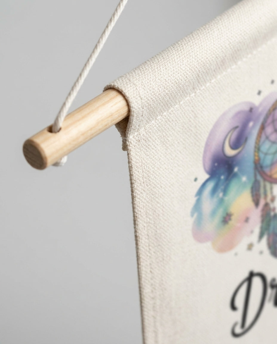Pennant Wall Banner — Texture Close-up | Generated by Modelize