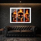 Triptych Acrylic Wall Art — Modern Industrial Lifestyle | Generated by Modelize