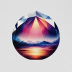 Framed Poster — Faceted Print Detail | Generated by Modelize