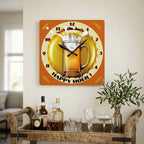Square wall clock — Lifestyle - Home | Generated by Modelize