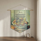 Pennant Wall Banner — Modern Office Lifestyle | Generated by Modelize