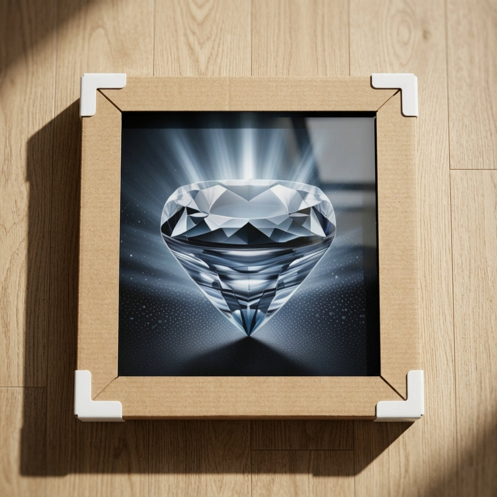 Framed Art Print — Secure Gift Packaging | Generated by Modelize