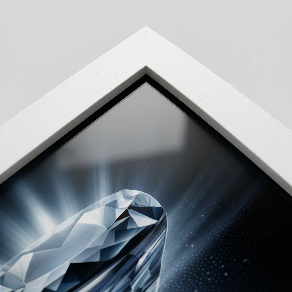 Framed photographic art print — Texture Detail | Generated by Modelize