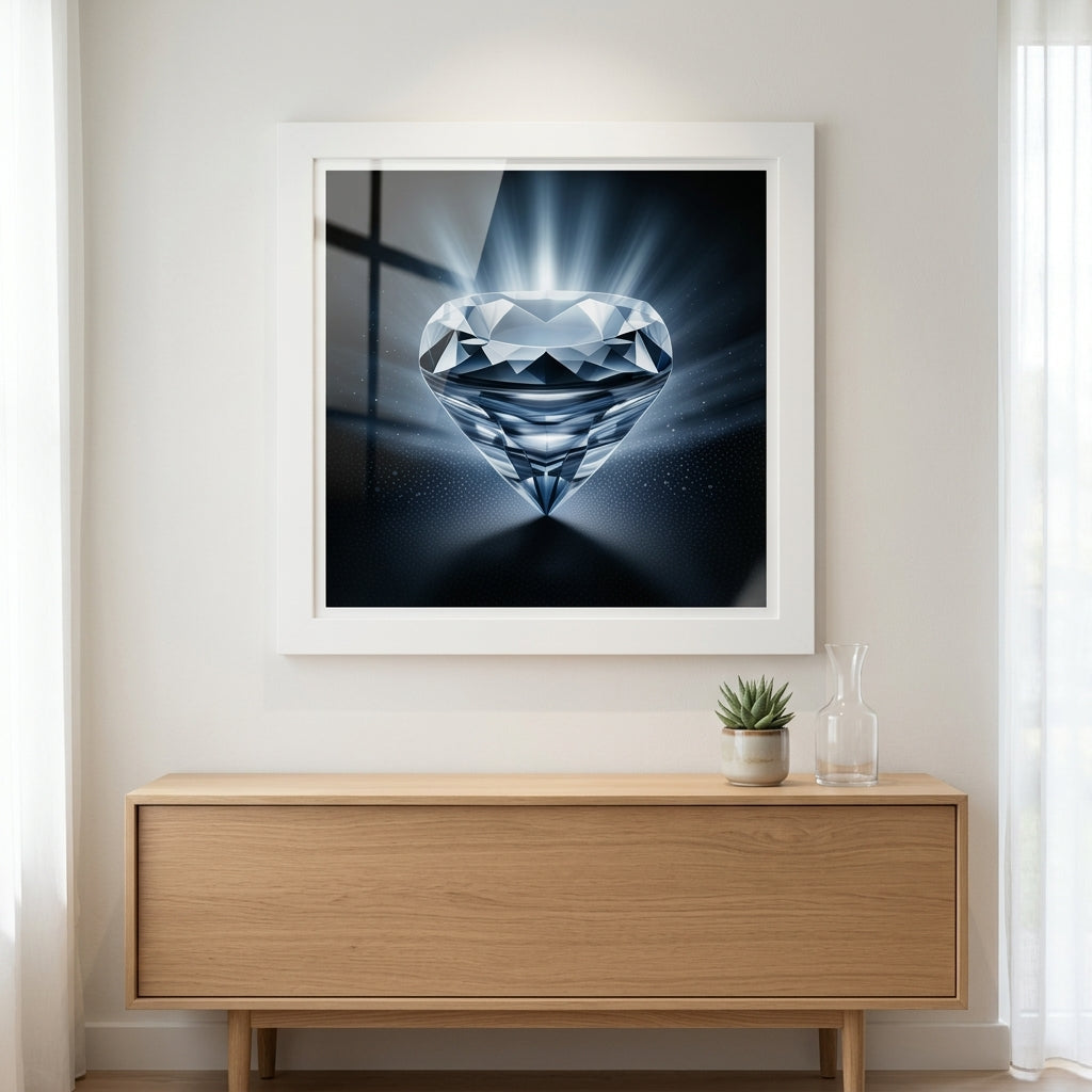 Framed Art Print — Bright Lifestyle Scene | Generated by Modelize