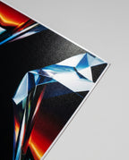 Unframed Satin Poster — Satin Texture Close-up | Generated by Modelize