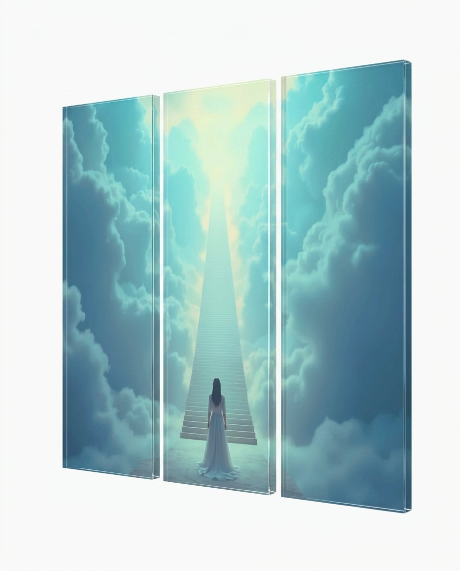 Triptych Acrylic Wall Art — Triptych Perspective Studio | Generated by Modelize