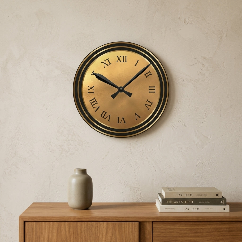 Round wall clock — Lifestyle - Home | Generated by Modelize