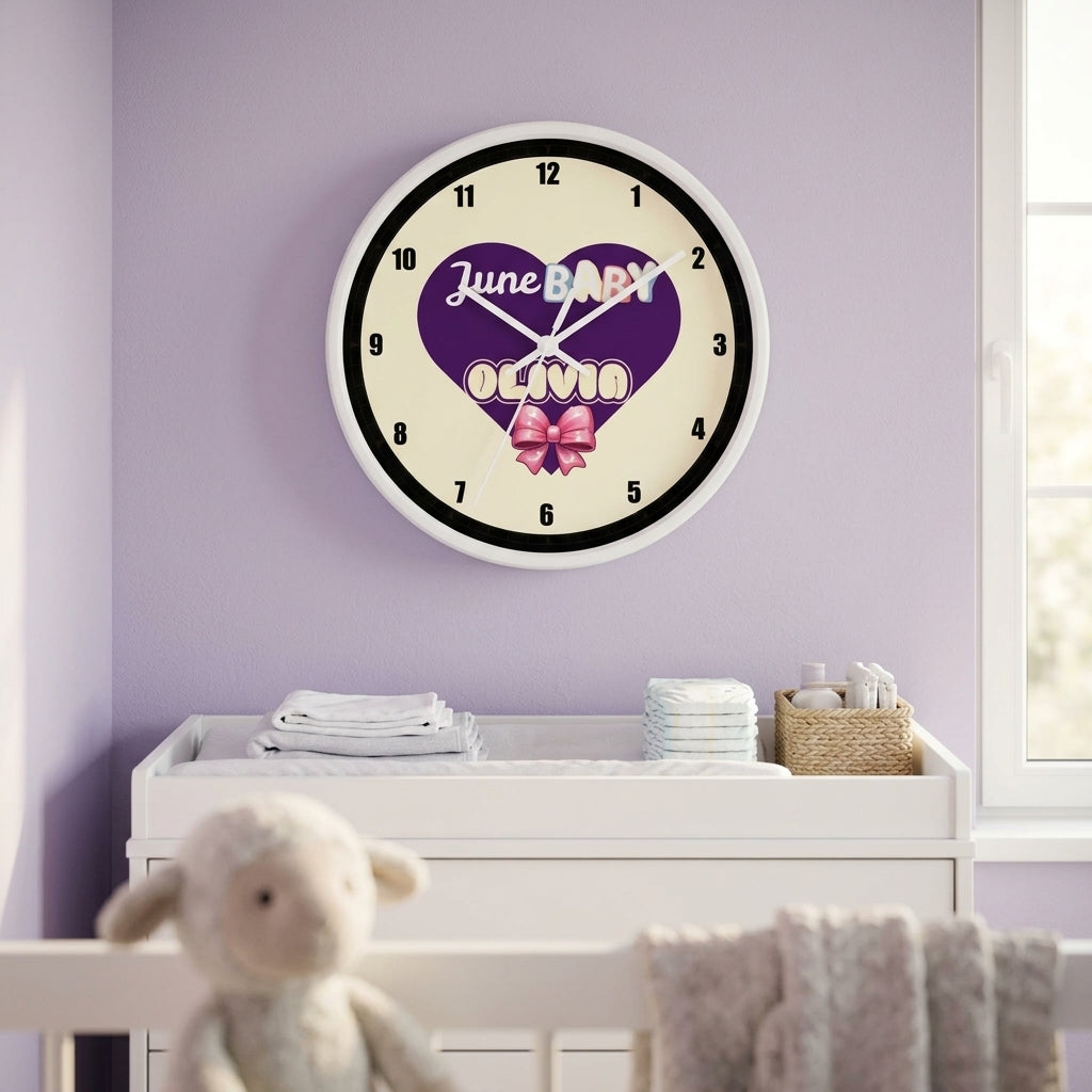 Framed wall clock — Lifestyle - Home | Generated by Modelize