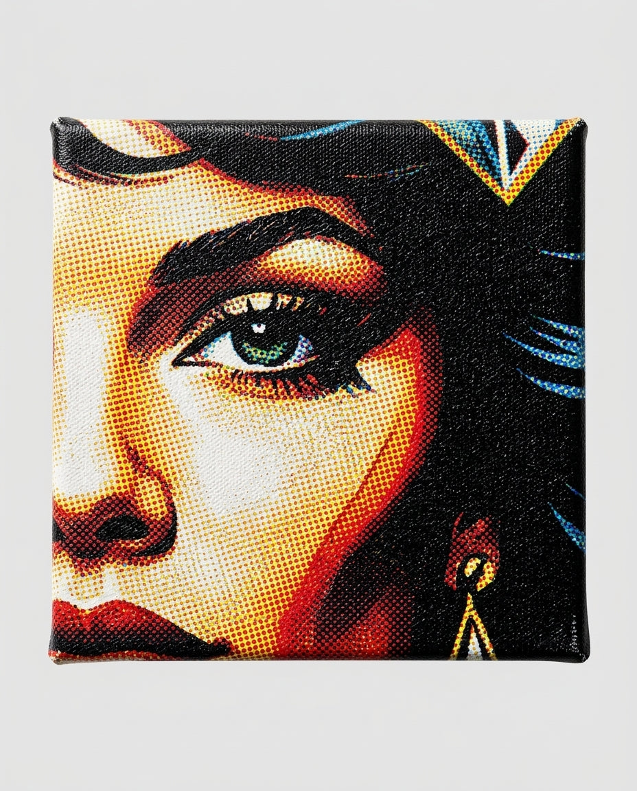 Canvas Wall Art — Macro Texture Detail | Generated by Modelize