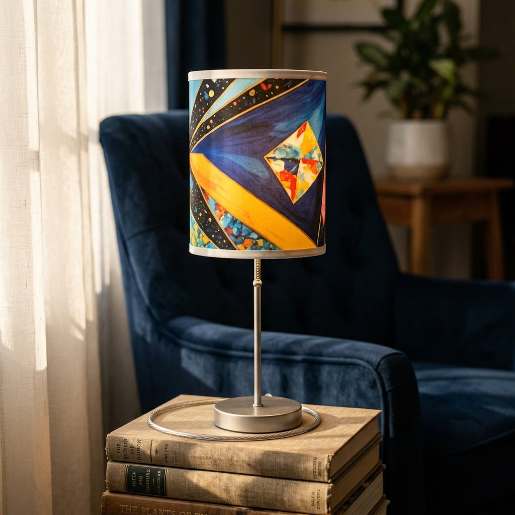 Table Lamp — Artistic Reading Nook | Generated by Modelize