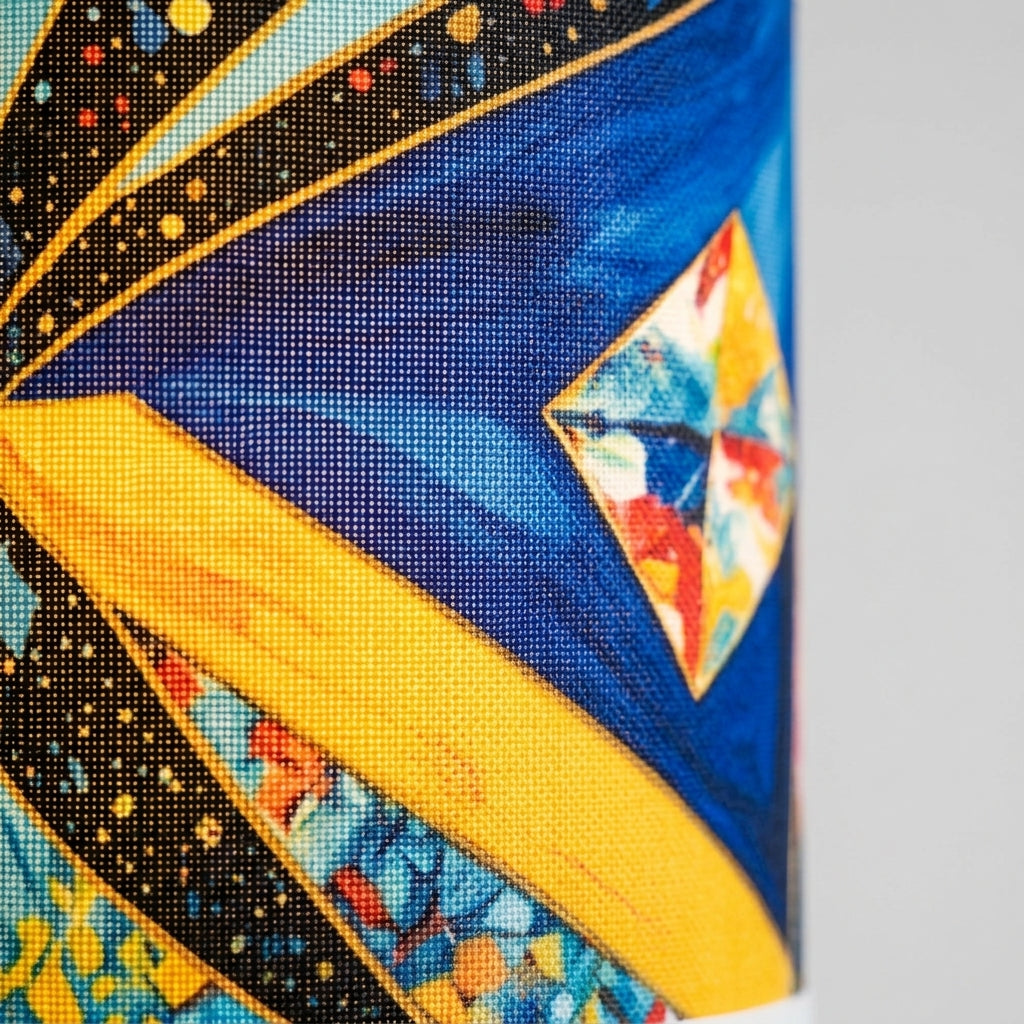 Table Lamp — Fabric Detail Macro | Generated by Modelize