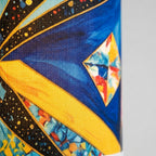Table Lamp — Fabric Detail Macro | Generated by Modelize