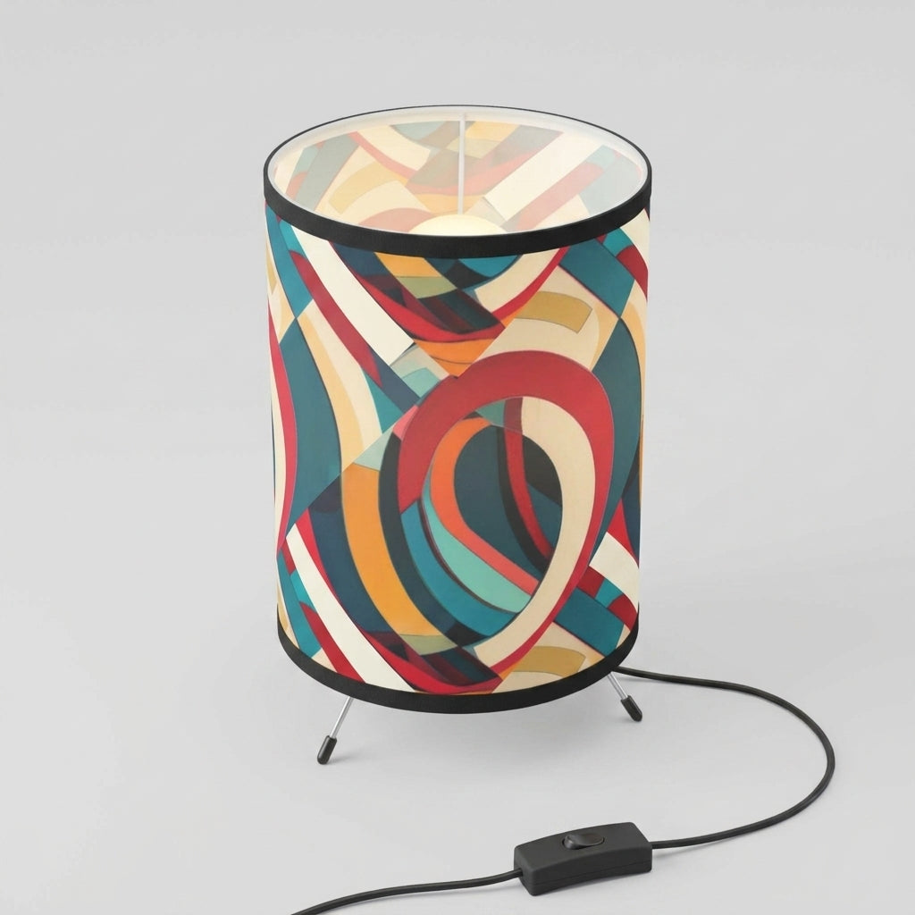 Tripod Table Lamp — High-Angle Studio Shot | Generated by Modelize