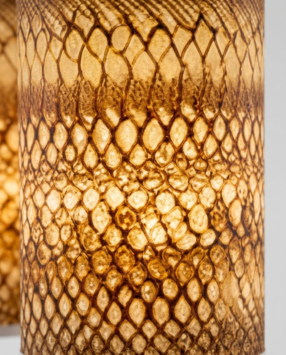 Table Lamp — Snakeskin Texture Detail | Generated by Modelize