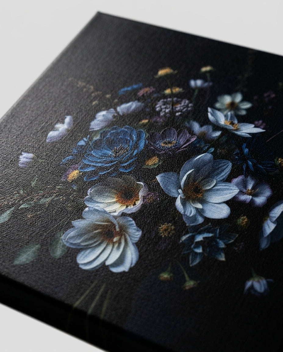 Unframed Canvas Art Print — Canvas Texture Detail | Generated by Modelize