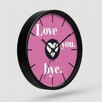 Wall Clock — Angled Canvas Profile | Generated by Modelize