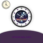 Cityscape Wall Clock by@Outfy