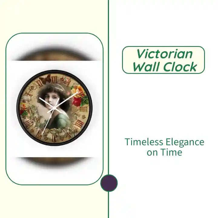 Victorian Wall Clock by@Outfy