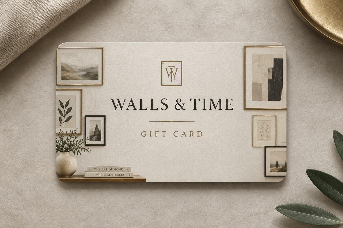 Walls & Time Gift Card